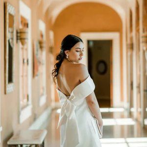 LW165 - Bow Back Shift Dress